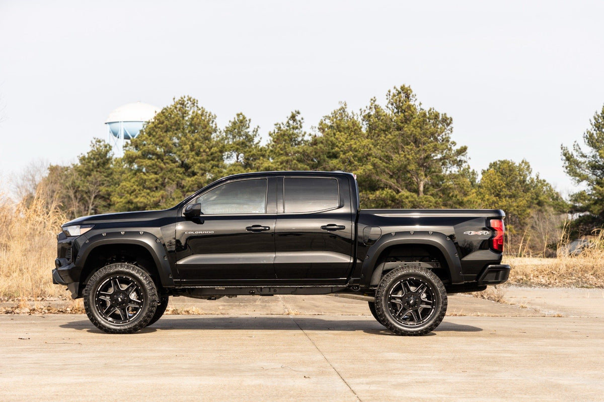 Pocket Fender Flares | GAZ Summit White | Chevy Colorado 2WD/4WD (2023-2024)