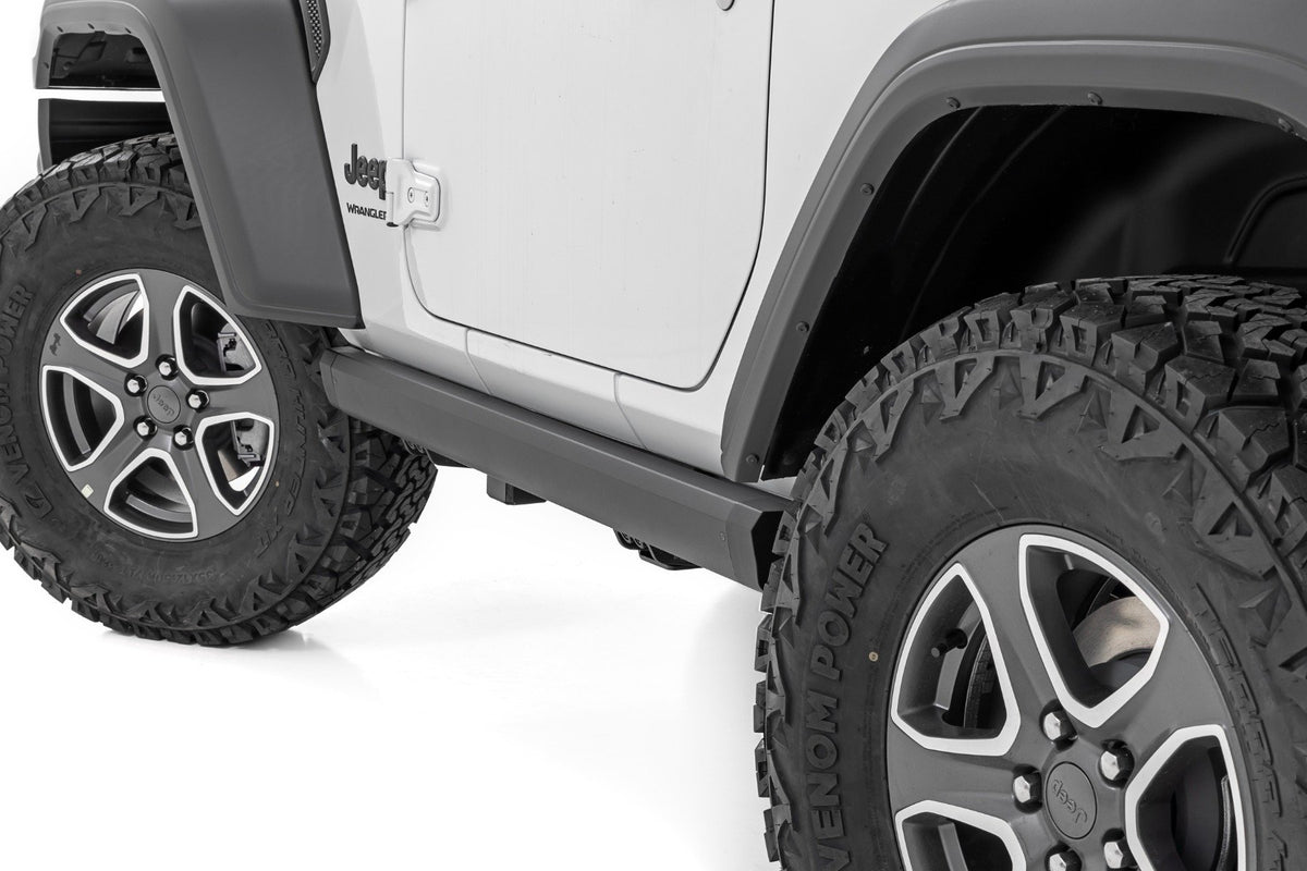 Power Running Boards | Dual Electric Motor | 2 Door | Jeep Wrangler JL (18-24)