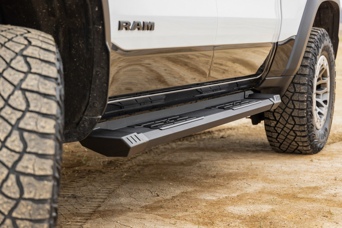 HD2 Aluminum Running Boards | Crew Cab | Ram 1500 (19-25)/1500 TRX (21-24)