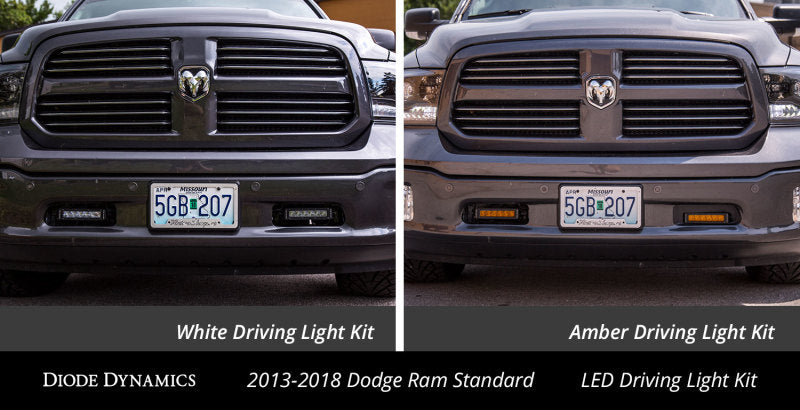 Diode Dynamics Ram 2013 Standard Stage Series 6 In Kit - White Driving - DD6012