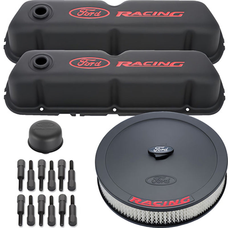 Ford Racing Complete Dress Up Kit Black Crinkle Finish - 302-500