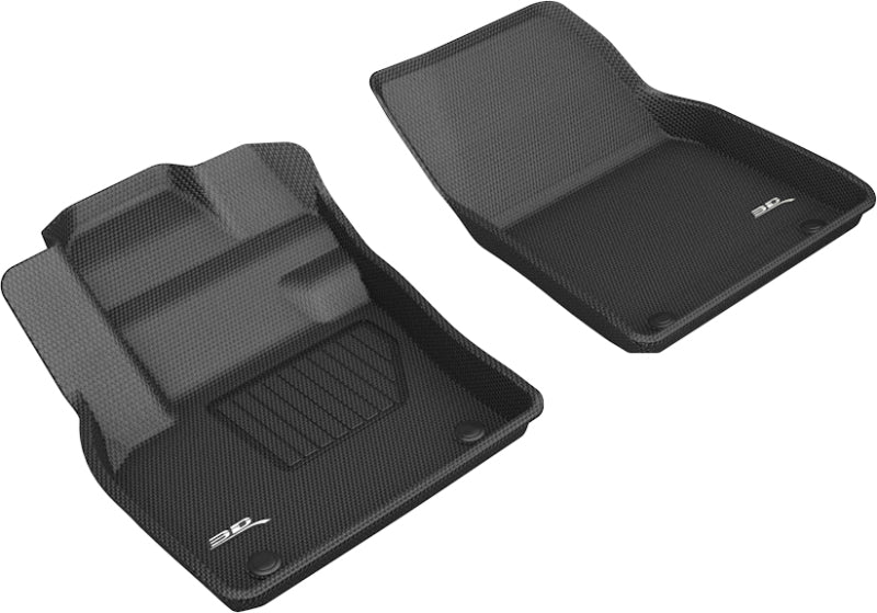 3D MAXpider 2019-2020 Volvo XC40 Kagu 1st Row Floormat - Black