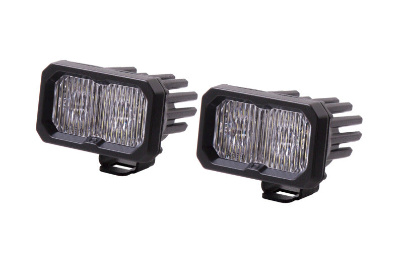 Diode Dynamics Stage Series 2 In LED Pod Pro - White Fog Standard ABL (Pair) - DD6406P