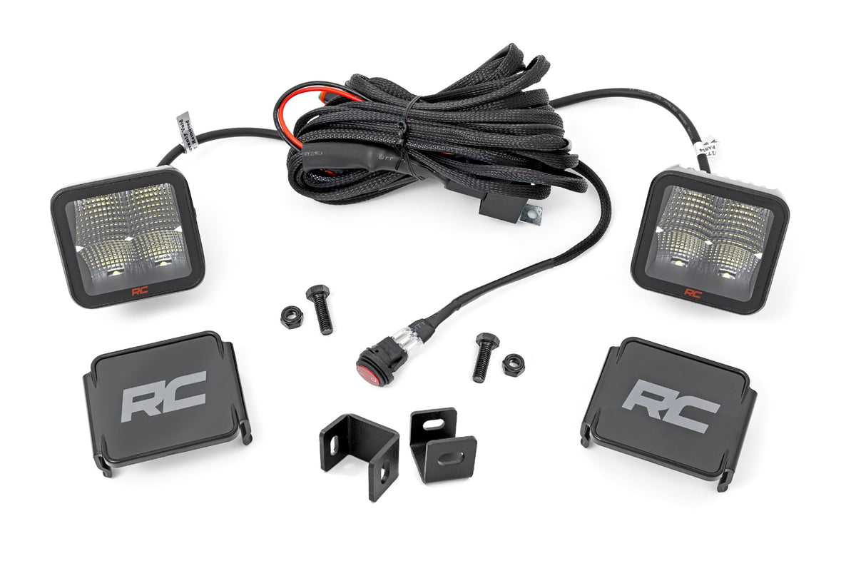 LED Light Kit | Ditch Mount | 2&quot; Spectrum Pair | Spot | Toyota Tundra (22-24)