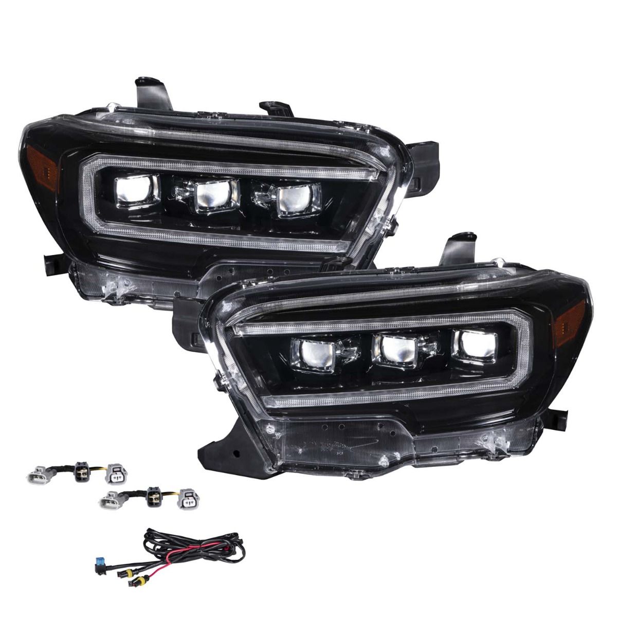 Form Lighting 2016-2023 Toyota Tacoma Sequential LED Projector Headlights - Pair