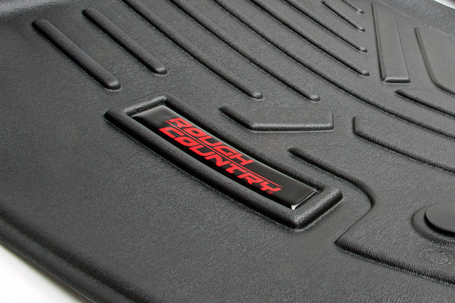 Floor Mats | FR &amp; RR | FR Buckets | Ford F-150 (15-24)/F-150 Lightning (22-24)/Raptor (17-24) 