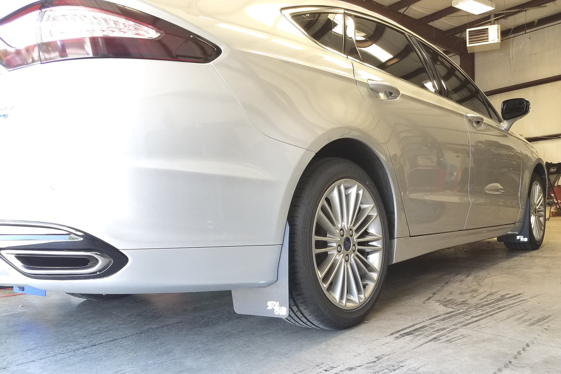 RokBlokz 2013-2018 Ford Fusion ST all models Original Rally Mud Flaps 