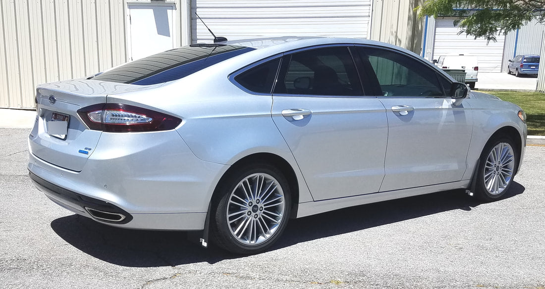 RokBlokz 2013-2018 Ford Fusion ST all models Original Rally Mud Flaps 