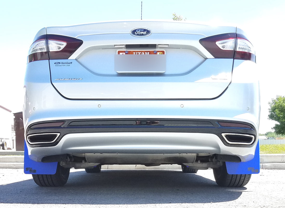 RokBlokz 2013-2018 Ford Fusion ST all models Original Rally Mud Flaps 