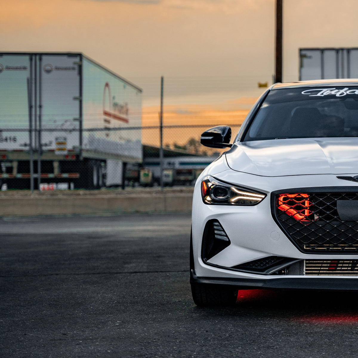 Velossa Tech - 2017-2021 Genesis G70 BIG MOUTH &quot;LIT KIT&quot; | LIT Flares and Controller Only