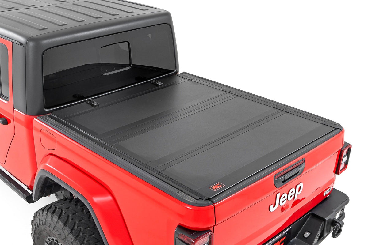 Hard Tri-Fold Flip Up Bed Cover | 5&#39; Bed | Jeep Gladiator JT 4WD (2020-2024)