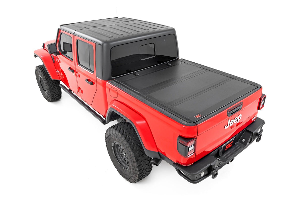 Hard Tri-Fold Flip Up Bed Cover | 5&#39; Bed | Jeep Gladiator JT 4WD (2020-2024)