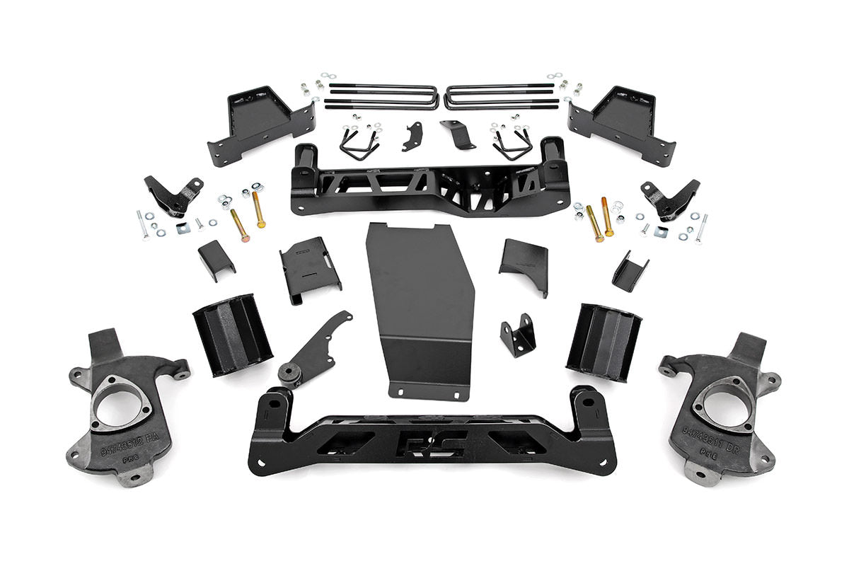 6 Inch Lift Kit | Magneride | Alum/Stamp Steel | GMC Sierra 1500 Denali (14-18)