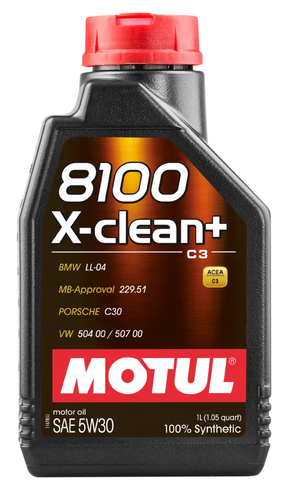 Motul 8100 X-CLEAN+ 5W30 - 1L