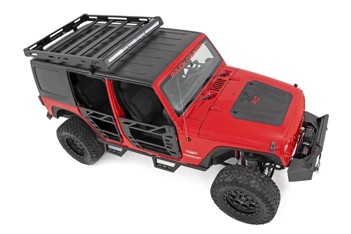 Tubular Doors | Rear | Jeep Wrangler JK/Wrangler Unlimited  (2007-2018)