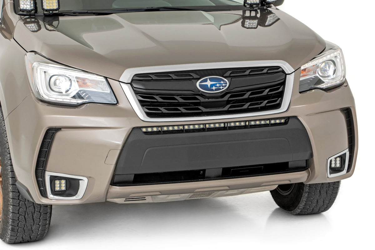 LED Light Kit | Bumper Mount | 30&quot; Spectrum Single Row | Subaru Forester (14-18)