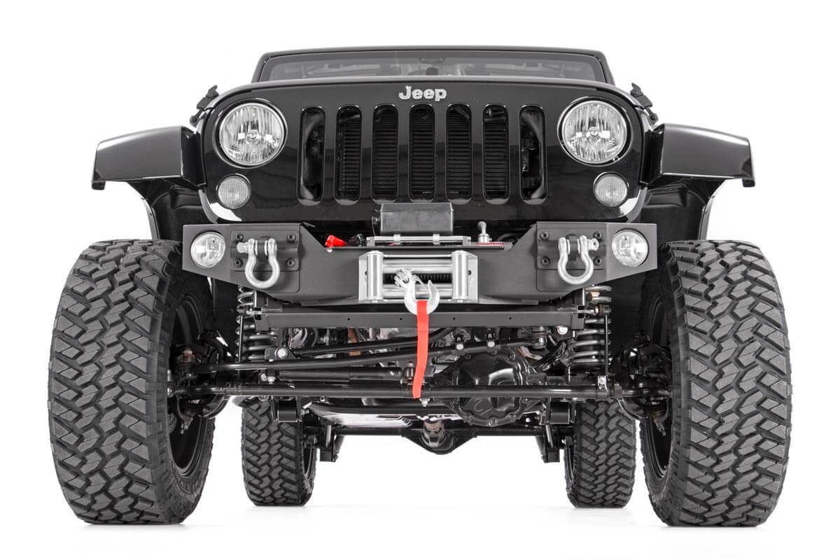 Front Hybrid Stubby Bumper | Fog Mounts | Jeep Wrangler JK/Wrangler Unlimited (07-18)