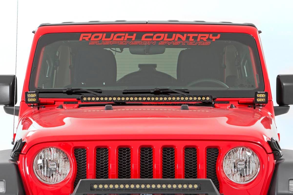 LED Hood Kit | 30&quot; | Spectrum Series | Jeep Gladiator JT/Wrangler JL (18-24)