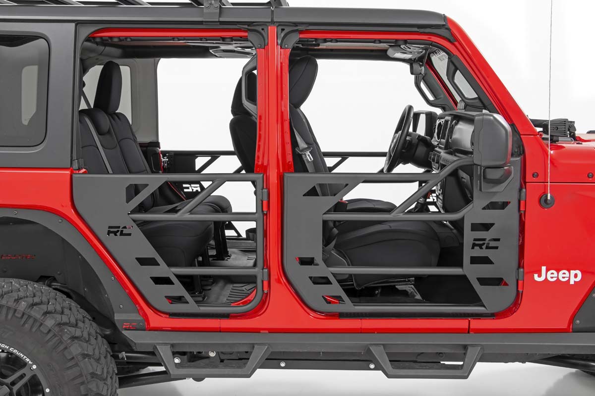 Tubular Doors | Front and Rear | Jeep Gladiator JT/Wrangler JL 4WD (18-24)