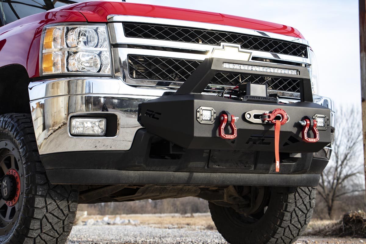 EXO Winch Mount Kit | Chevy Silverado 2500 HD/3500 HD 2WD/4WD (2011-2019)