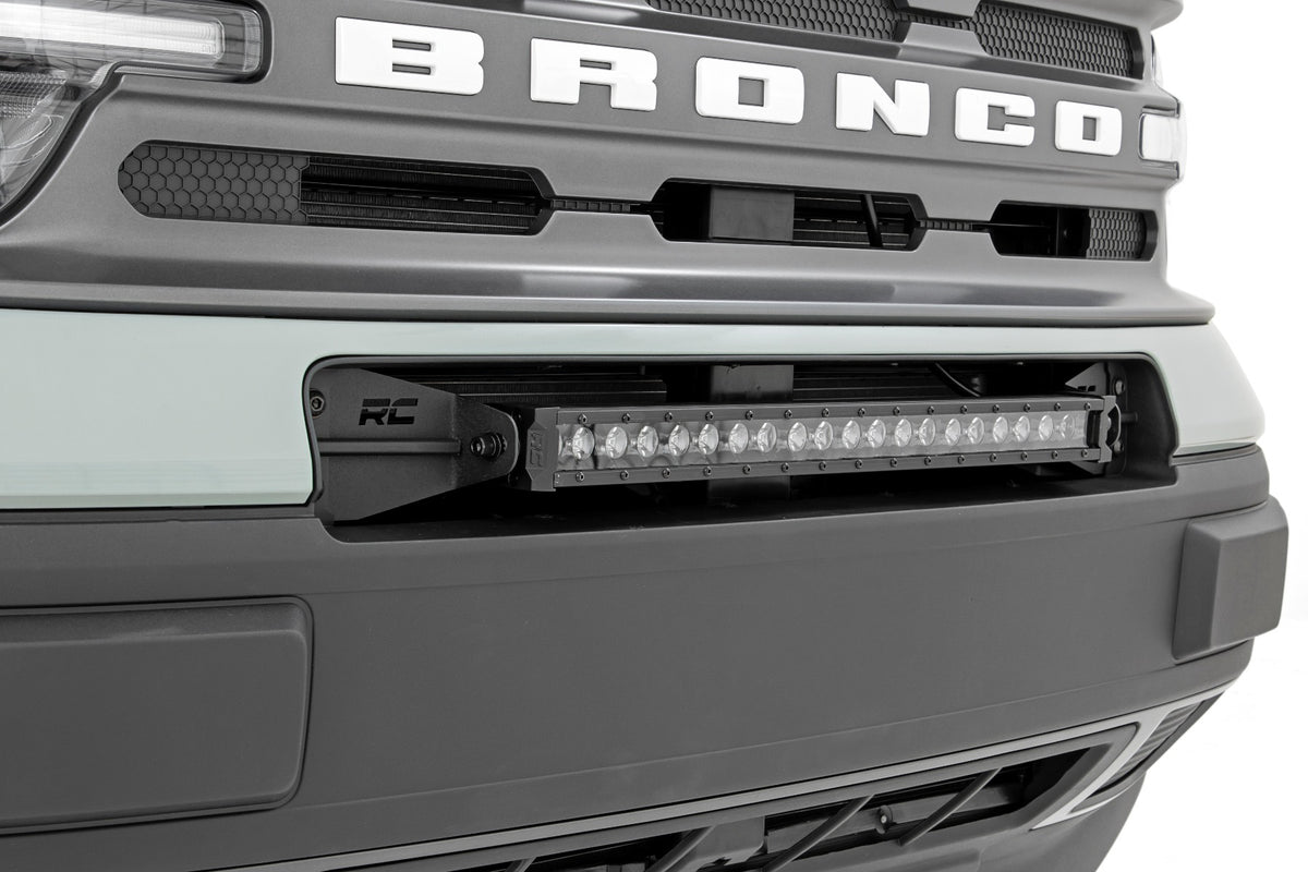 LED Light Kit | Bumper Mount | 20&quot; Spectrum Single Row | Ford Bronco Sport (21-24)