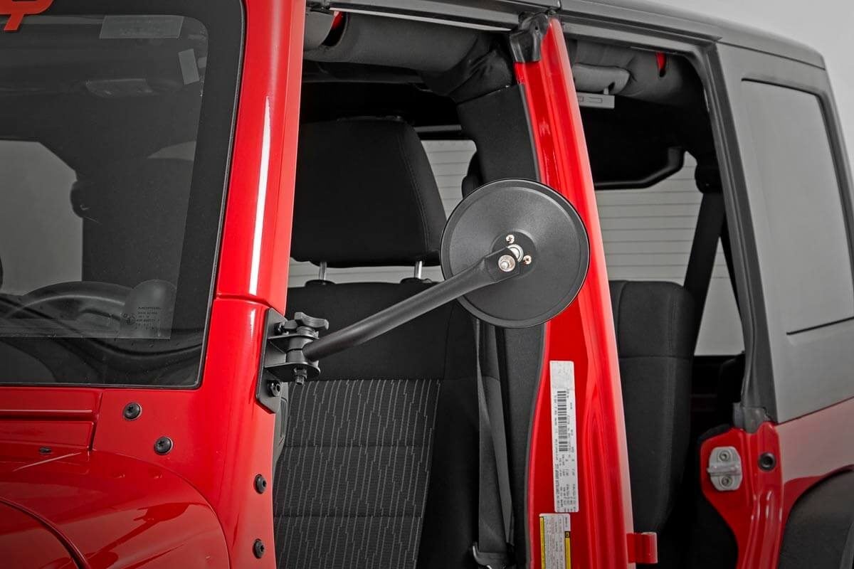 Round Trail Mirror | Jeep Wrangler JK/Wrangler Unlimited  (2007-2018)