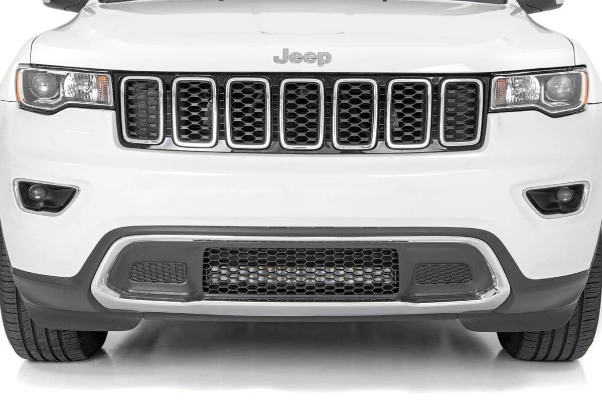 LED Light Kit | Bumper Mount | 20&quot; Spectrum Dual Row | Jeep Grand Cherokee WK2 (11-20)