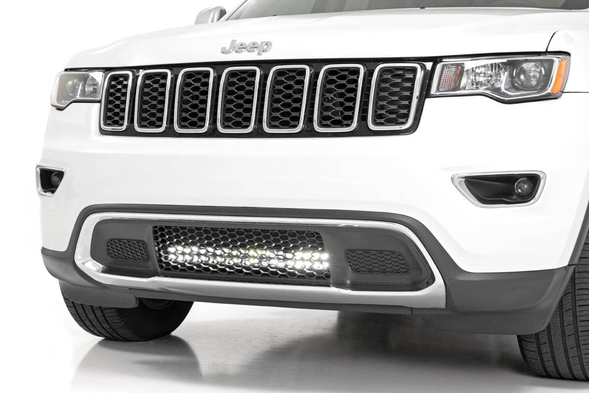 LED Light Kit | Bumper Mount | 20&quot; Spectrum Dual Row | Jeep Grand Cherokee WK2 (11-20)