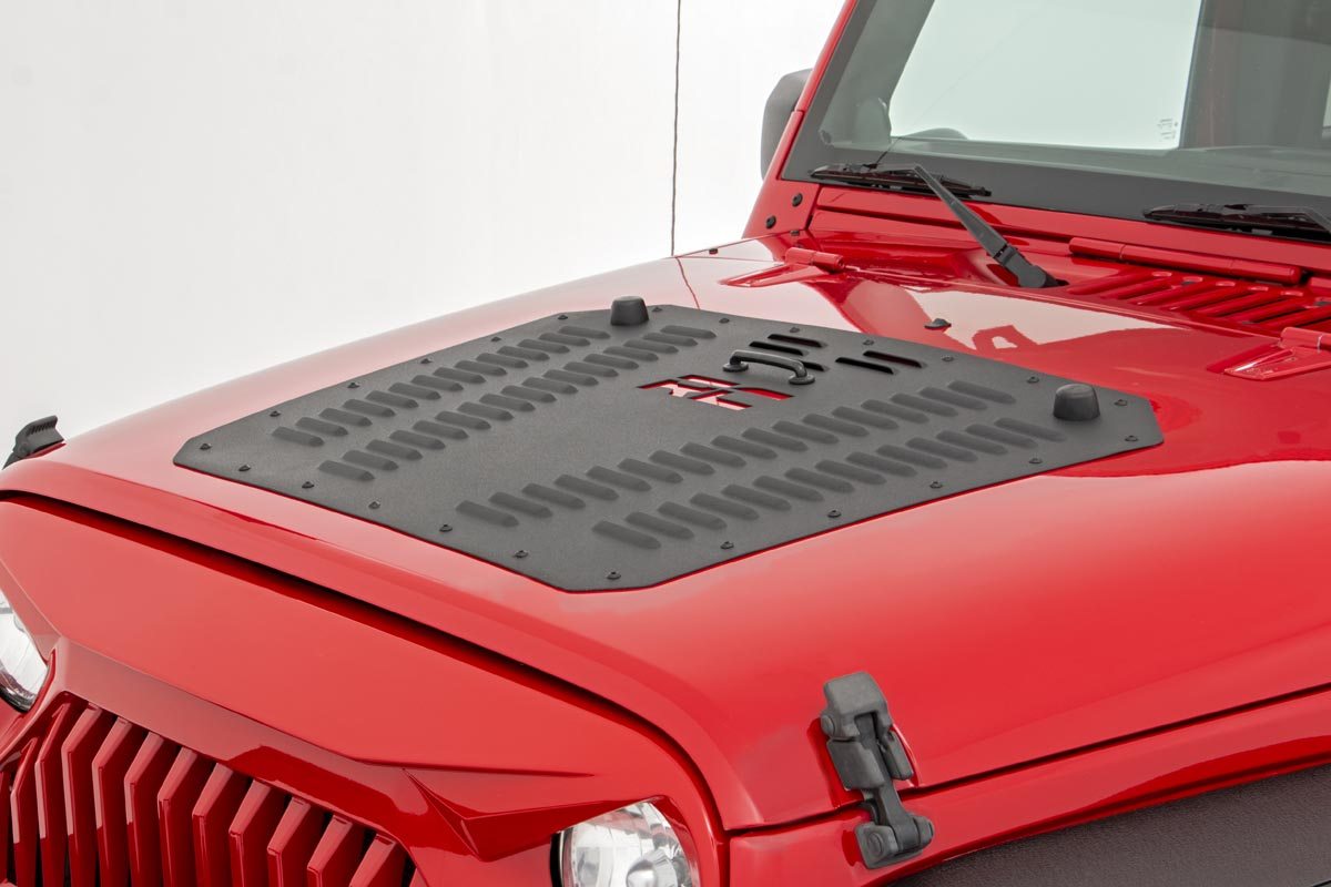 Hood Louver with RC Logo | Jeep Wrangler JK/Wrangler Unlimited  (2007-2018)