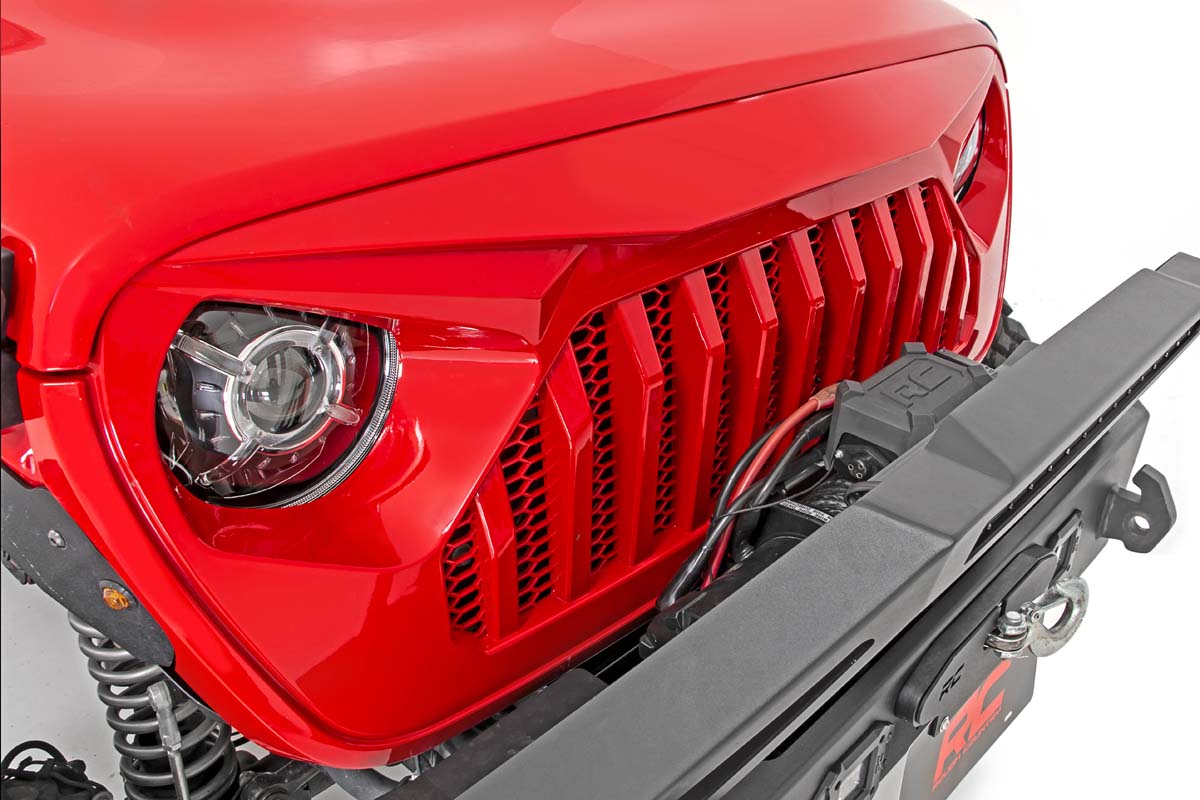 Replacement Grille | Angry Eyes | Jeep Gladiator JT/Wrangler JL 4WD (18-24)