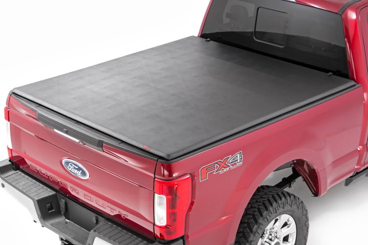 Soft Tri-Fold Bed Cover | 6&#39;10&quot; Bed | Ford F-250/F-350 Super Duty (17-24)