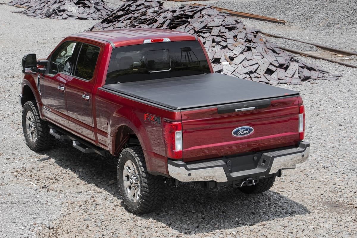 Soft Tri-Fold Bed Cover | 6&#39;10&quot; Bed | Ford F-250/F-350 Super Duty (17-24)