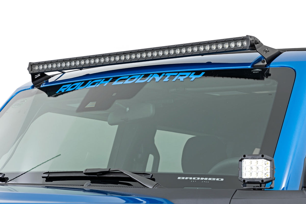 LED Light Kit | Upper Windshield | 40&quot; Spectrum Single Row | Ford Bronco (21-24)