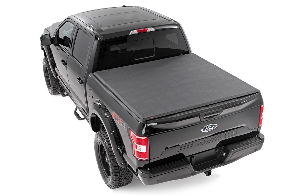 Soft Tri-Fold Bed Cover | 5&#39;7&quot; Bed | Ford F-150 2WD/4WD (2001-2003)