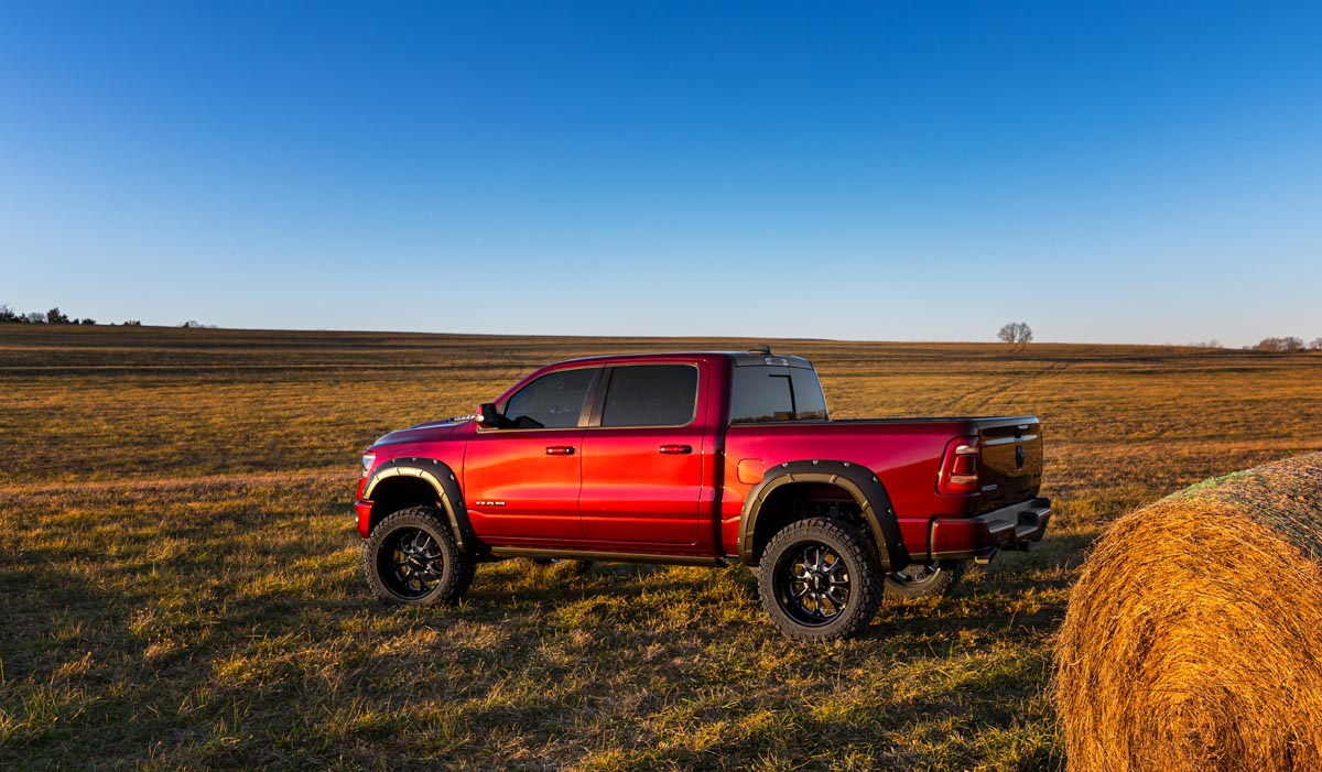 Defender Pocket Fender Flares  | Gloss Black | Ram 1500 2WD/4WD (2019-2024)