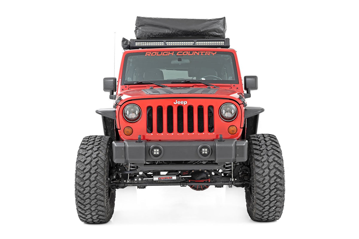 Front Bumper Caps | Jeep Wrangler JK/Wrangler Unlimited  (2007-2018)