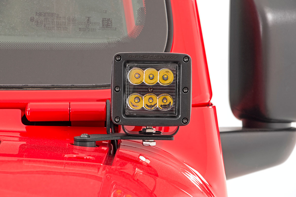 LED Light Kit | Hinge Mount | 2&quot; Spectrum Pair | Jeep Gladiator JT/Wrangler JL (18-24)