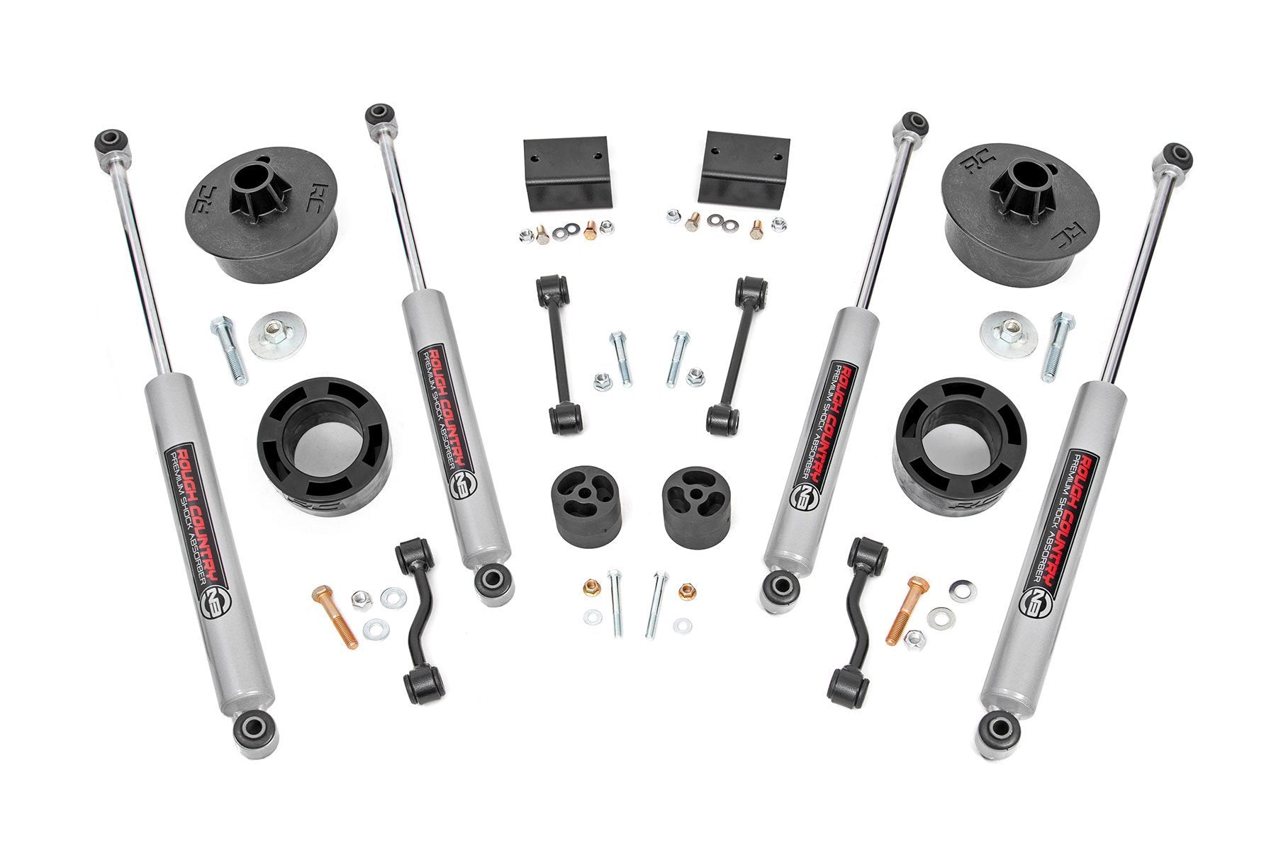 2.5 Inch Lift Kit | Spacers | N3 | Jeep Wrangler JL/Wrangler Unlimited (2024)