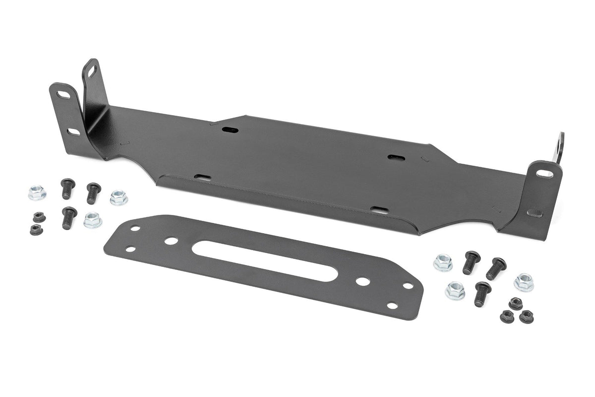 Winch Mounting Plate | Modular Steel OE Bumper | Jeep Wrangler JL/Wrangler Unlimited (18-24)