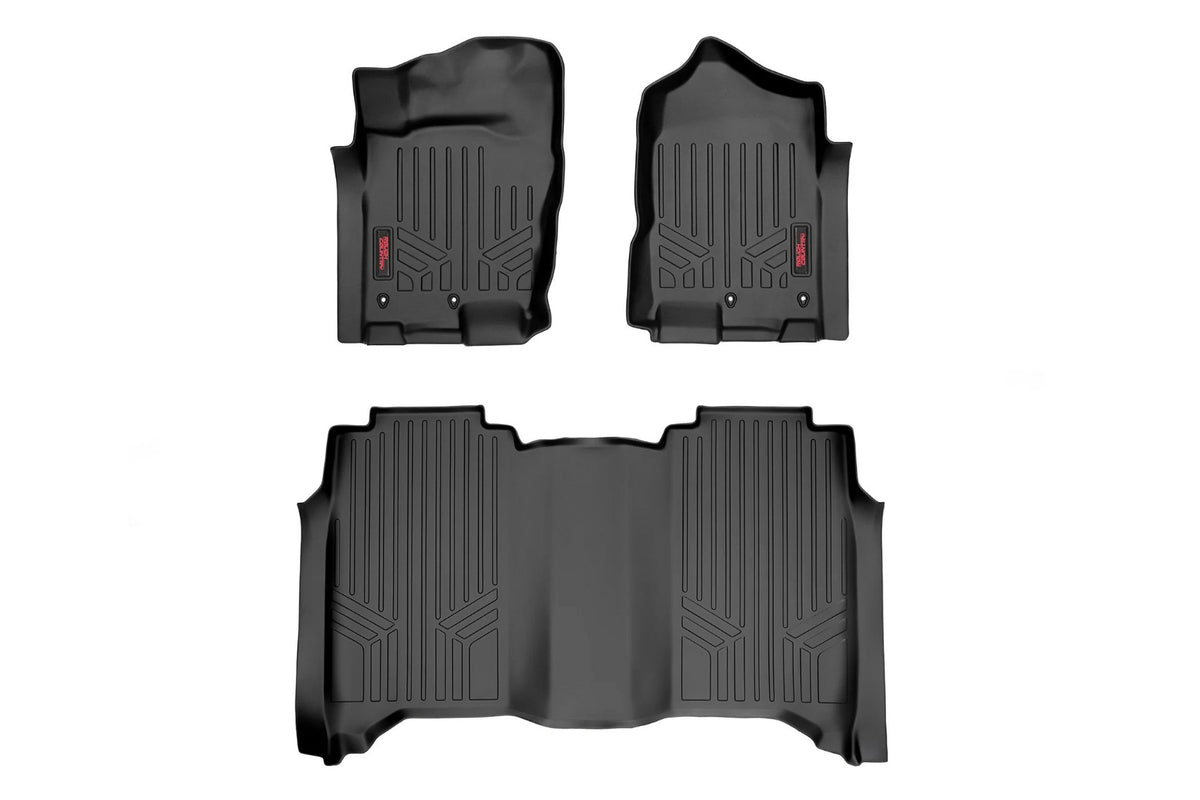 Floor Mats | FR &amp; RR | Crew Cab | Nissan Titan (17-24)/Titan XD (16-24) 