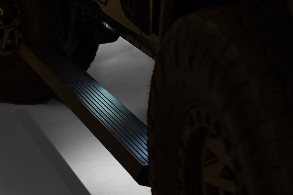 Power Running Boards | Dual Electric Motor | 4 Door | Jeep Wrangler Unlimited (07-18)