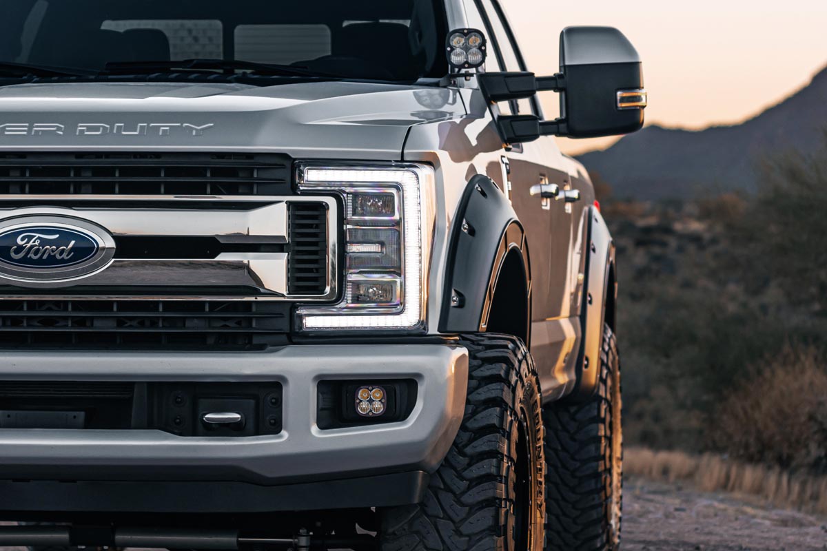 Fender Flares | Defender | G1 Absolute Black | Ford F-250/F-350 Super Duty (17-22)