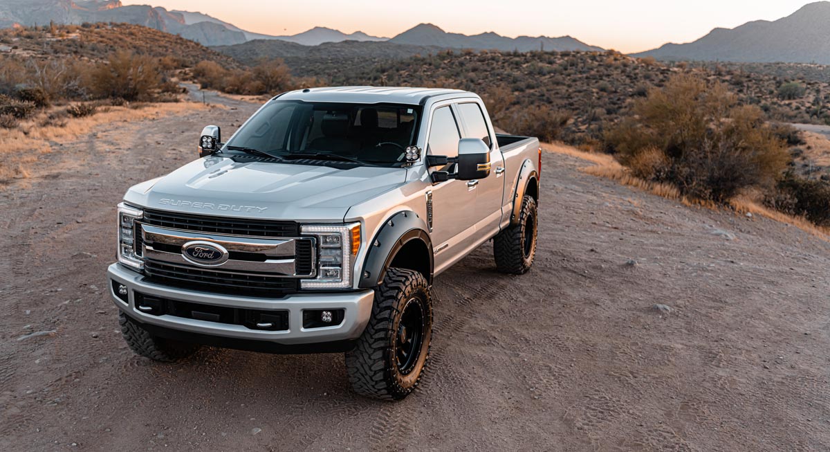 Fender Flares | Defender | G1 Absolute Black | Ford F-250/F-350 Super Duty (17-22)