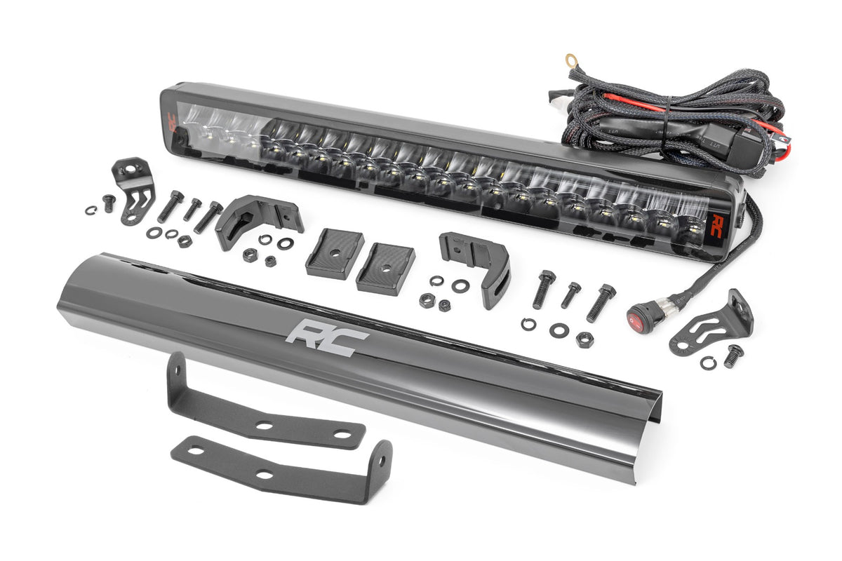 LED Light Kit | Bumper Mount | 20&quot; Spectrum Dual Row | Nissan Titan XD (16-24)