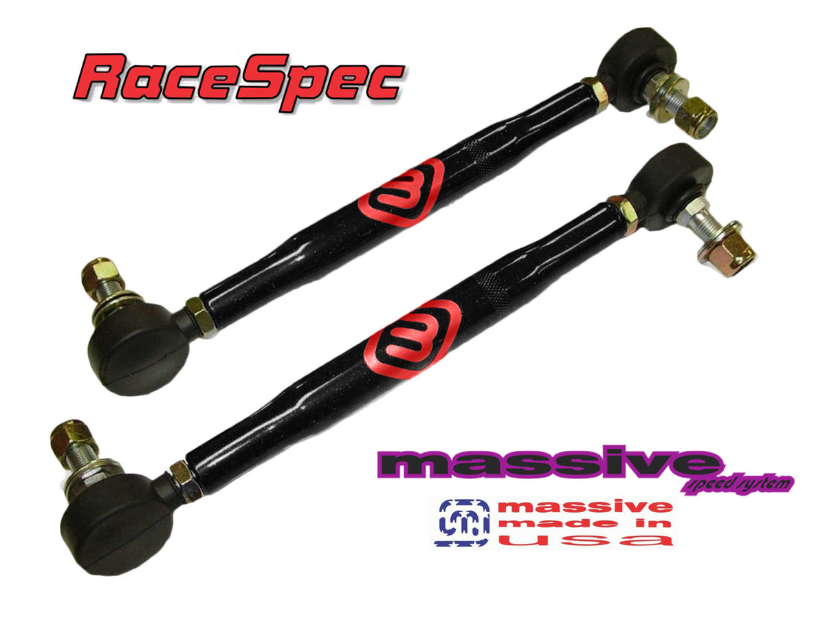 Massive RaceSpec Adjustable Front ARB Sway Bar End Links Mazda/Focus/Volvo/BMW - Massive Speed System