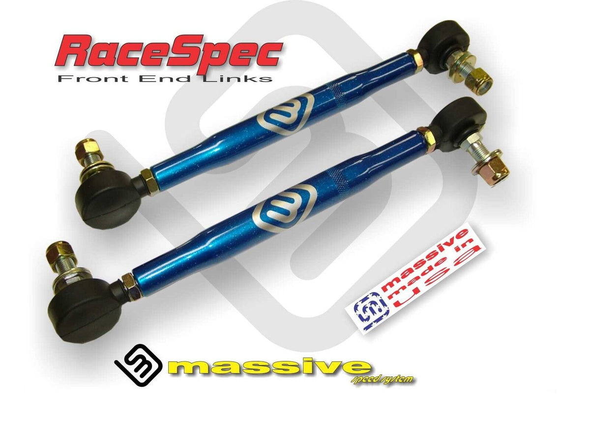 Massive RaceSpec Adjustable Front ARB Sway Bar End Links Mazda/Focus/Volvo/BMW - Massive Speed System