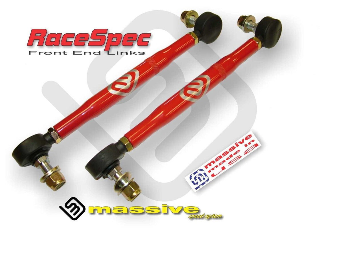 Massive RaceSpec Adjustable Front ARB Sway Bar End Links Mazda/Focus/Volvo/BMW - Massive Speed System