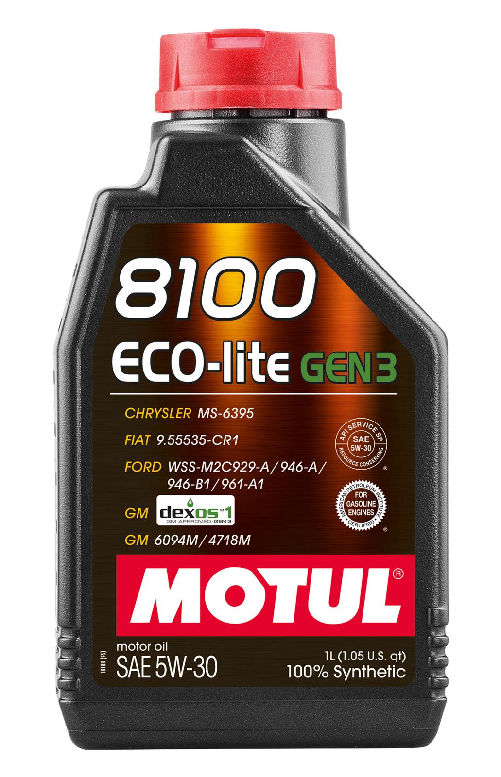 Motul 1L 8100 Eco-Lite Gen3 5W30