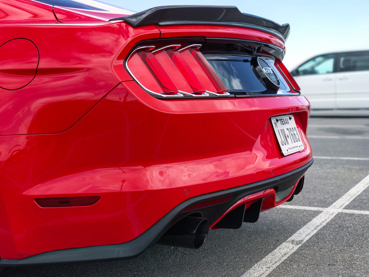 2015-2017 Ford Mustang S550 &quot;Tornado&quot; Diffuser Fins | Velossa Tech Design