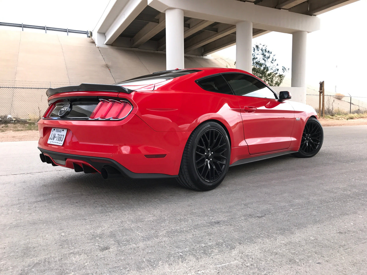 2015-2017 Ford Mustang S550 &quot;Tornado&quot; Diffuser Fins | Velossa Tech Design